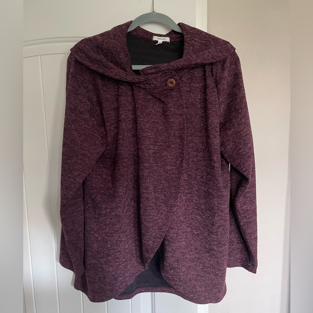 Purple Peekaboo Sweater💜